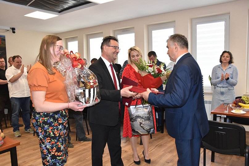 Uroczyste pożegnanie wieloletniego Sekretarza Gminy Goraj - Zenona Głowali