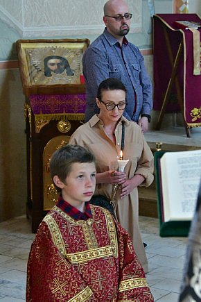 Wielki Czwartek - Triduum Paschalne u biłgorajskich prawosławnych-11112