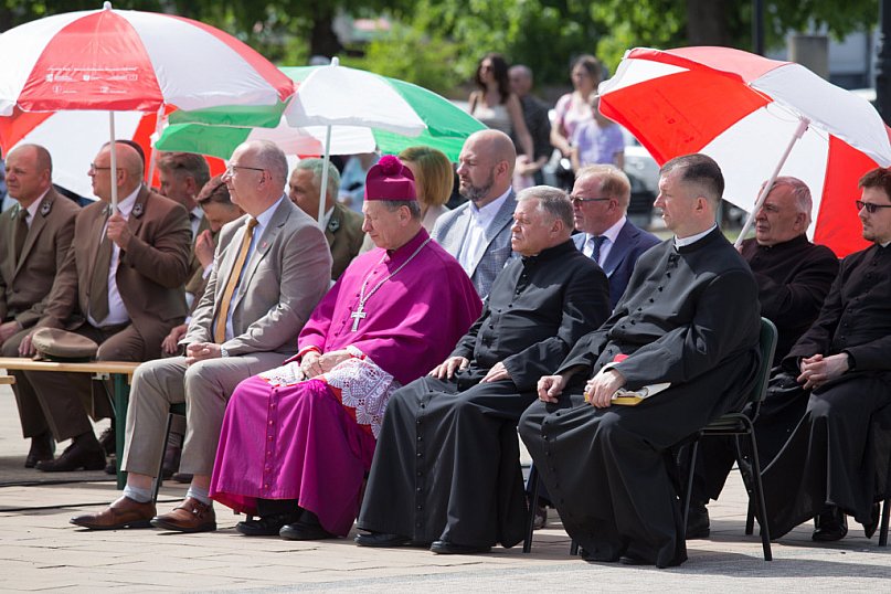 Rocznica uchwalenia konstytucji i poświęcenie kolumny patrona