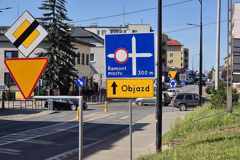 Trwa remont mostu na ulicy Lubelskiej w Biłgoraju!