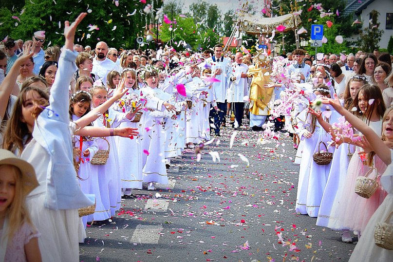 Boże Ciało. Procesje Eucharystyczne przeszły ulicami Biłgoraja