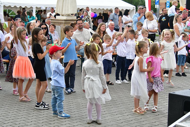 Piknik rodzinny na 10-lecie parafii św. Jana Pawła II w Biłgoraju