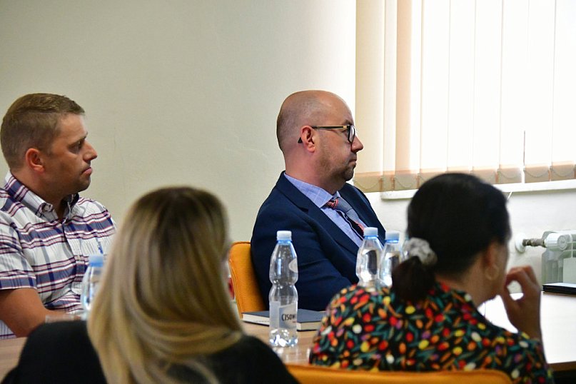 Spotkanie starosty z burmistrzami i wójtami oraz przedstawicielami BOŚ