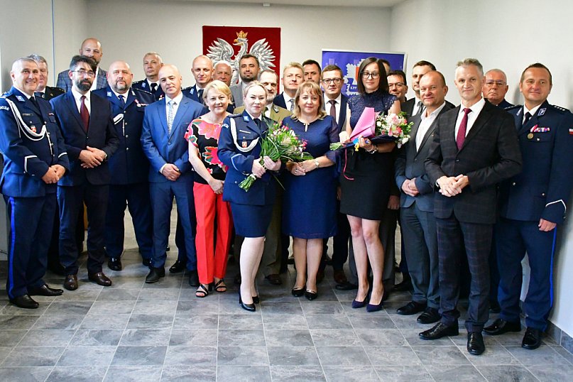 Obchody święta Policji w Komendzie Powiatowej Policji w Biłgoraju