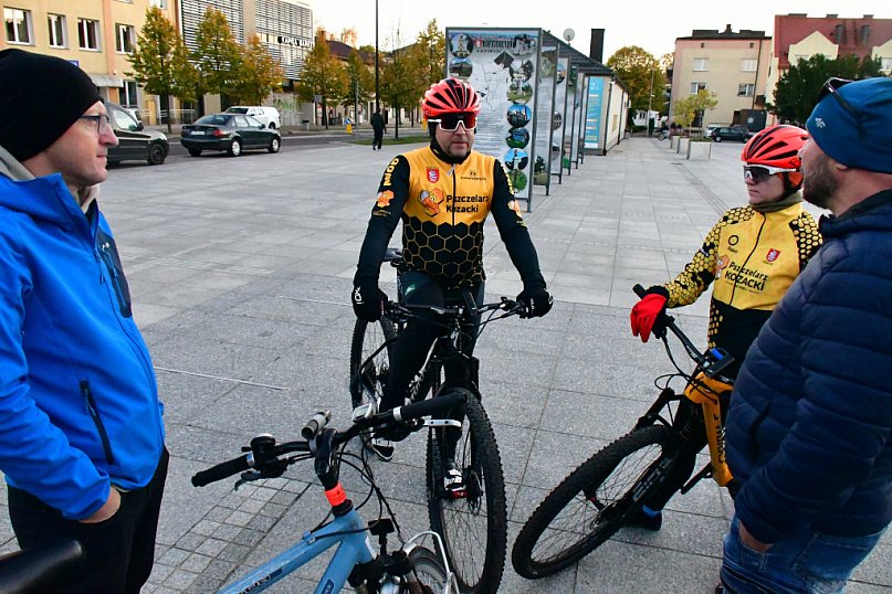 Szkolili rowerzystów