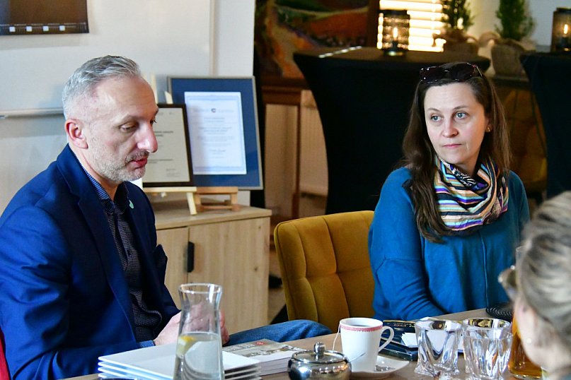 Goście z Mazowsza przyjechali do Biłgoraja po dobre praktyki