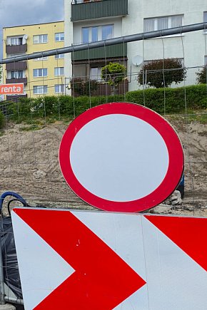 UWAGA. Utrudnienia w centrum Biłgoraja-13156