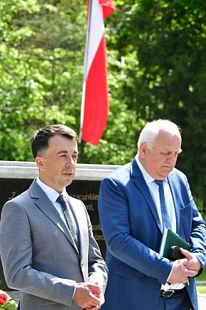 Starosta Biłgorajski Andrzej Szarlip uczestniczył w odprawie terenowej w Osuchach-13204