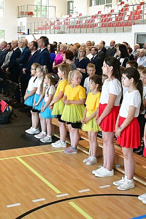 Potok Górny. Otwarcie hali sportowej-13278