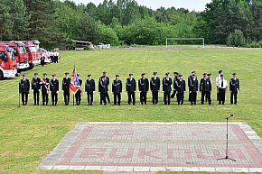Przekazanie samochodu bojowego jednostce OSP Bukowa-13297
