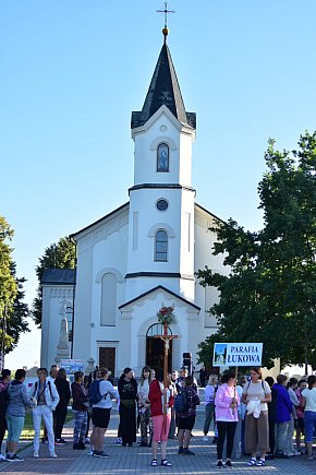 Łukowscy pielgrzymi w drodze do Pani Roztocza-13467