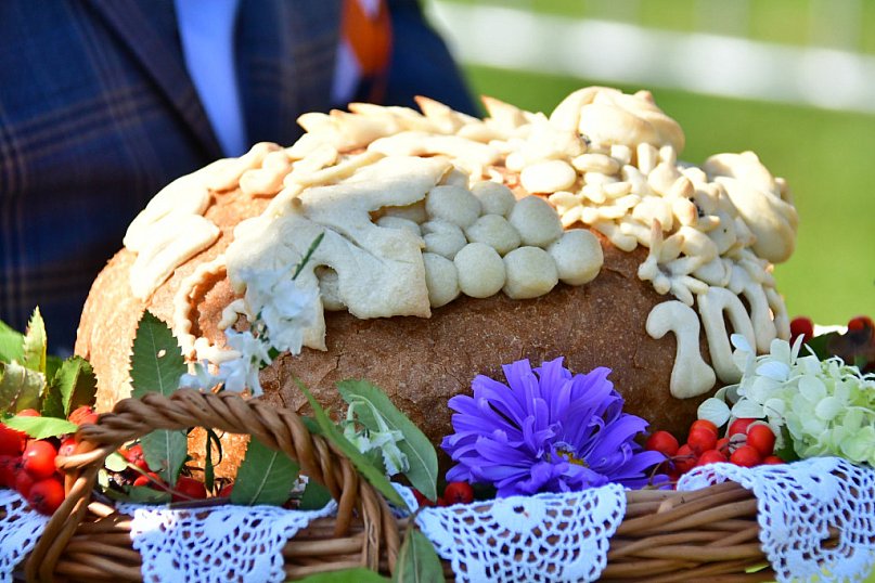 Dożynki gminne w Różańcu Pierwszym Święto plonów gminy Tarnogród