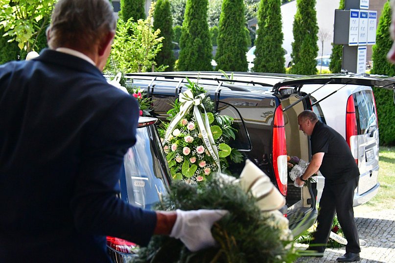 Ostatnia ziemska droga śp. Szczepana Łubiarza