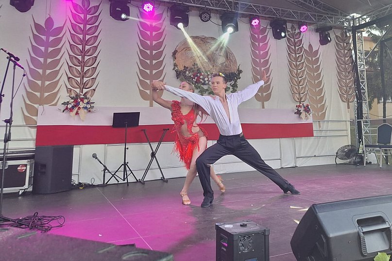 Dożynki gminno-parafialne w Łukowej