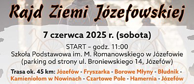 JÓZEFÓW: Rajd rowerowy pn. „Rajd Ziemi Józefowskiej”-1652