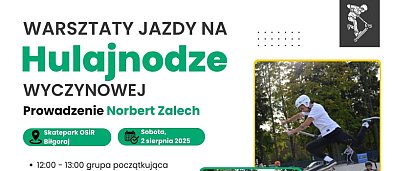 BIŁGORAJ: Warsztaty jazdy na hulajnodze-1858