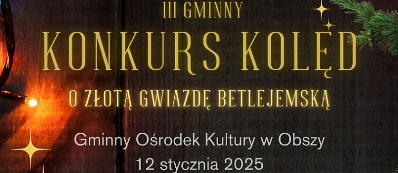 OBSZA: Koncert kolęd