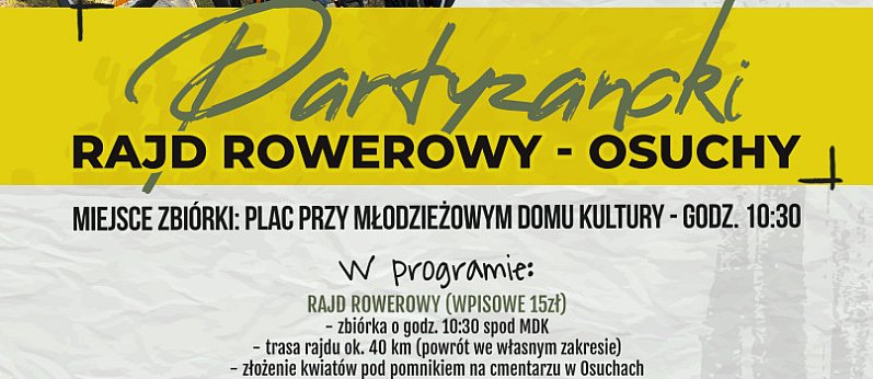 BIŁGORAJ: Rowerowy Rajd na Osuchy