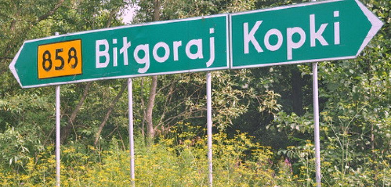 Trwa remont na drodze W858