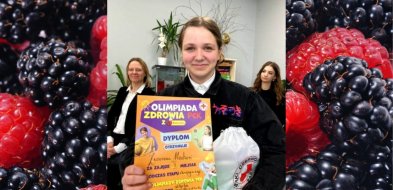 Zuzanna Machoń z Dereźni Solskiej triumfuje w Olimpiadzie Zdrowia!-42485