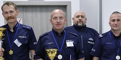 Policjant z Biłgoraja w trójce najlepszych w województwie-43087