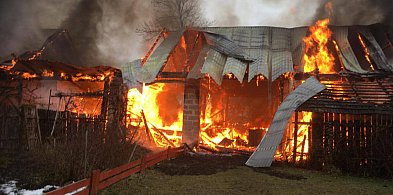 Pożary w gminie Biłgoraj. Ofiara śmiertlna i potężne straty-49213