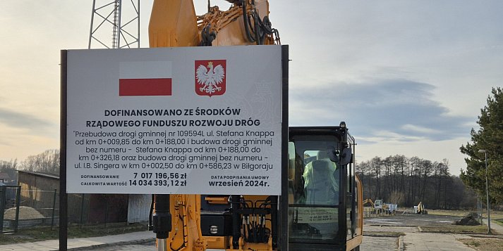 Ruszyły prace na ulicy Knappa (FOTO)