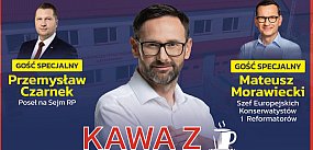 "Kawa z Obajtkiem" w Biłgoraju i Aleksandrowie