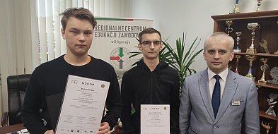 Kolejne sukcesy uczniów RCEZ w Ogólnopolskiej Olimpiadzie Zawodowej-53067