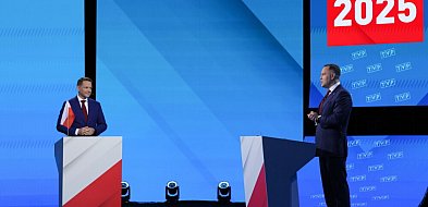 Nawrocki: potrzebujemy centrów deportacji, nie integracji; Trzaskowski: pakt...-53087