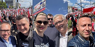 Mieszkańcy Biłgorajszczyzny w marszach poparcia kandydatów na Prezydenta RP (FOTO)-53164