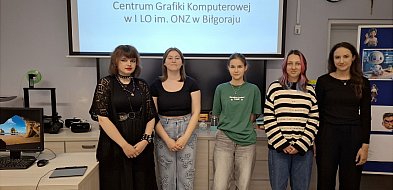 Sukcesy uczennic I LO im. ONZ w konkursach graficznych-53538