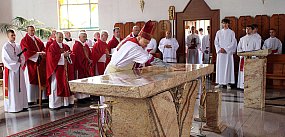 Konsekracja kościoła Chrystusa Króla w Biłgoraju