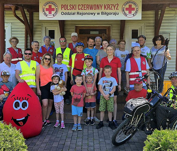IX Rowerowy Rajd Honorowych Dawców Krwi w Biłgoraju (FOTO)-53747