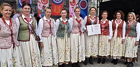 Zespół Jarzębina z Bukowej - podium w Kazimierzu Dolnym