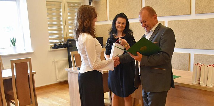Gmina Biłgoraj. Spotkanie z najzdolniejszymi uczniami-54467
