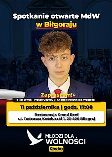 BIŁGORAJ: Spotkanie z Filipem Wnukiem