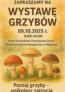 BIŁGORAJ: Wystawa grzybów