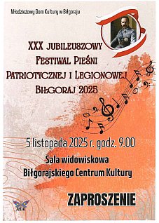 BIŁGORAJ: Festiwal Pieśni Patriotycznych i Legionowych