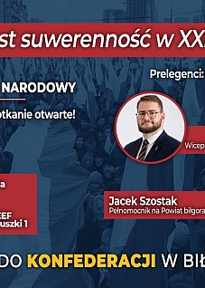 BIŁGORAJ: Spotkanie z członkami Konfederacji