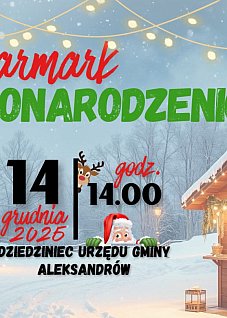 ALEKSANDRÓW: Kiermasz Bożonarodzeniowy