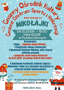 POTOK GÓRNY: Spotkanie ze świętym Mikołajem
