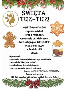 SÓL: Warsztaty świąteczne