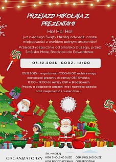 BRODZIAKI: Wizyta św. Mikołaja