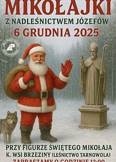 BRZEZINY: Wizyta św. Mikołaja