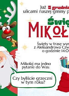 ALEKSANDRÓW: Wizyta św. Mikołaja