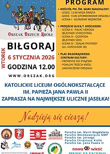 BIŁGORAJ: Orszak Trzech Króli