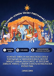 TRANOGRÓD: Jasełka w wykonaniu uczniów