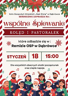 DĄBRÓWKA: Kolędowanie