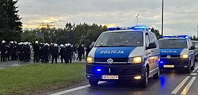 Potężne siły policyjne w Biłgoraju (AKTUALIZACJA)